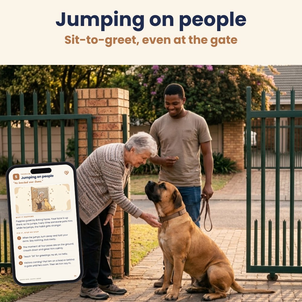 The jumping chapter on a tablet