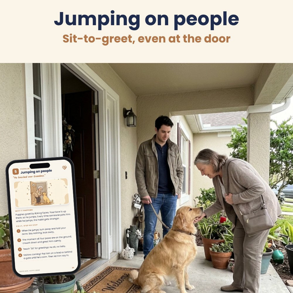 The jumping chapter on a tablet