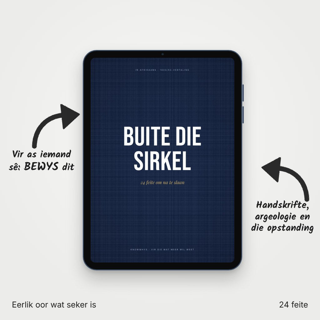 Buite die Sirkel: 24 feite om na te slaan