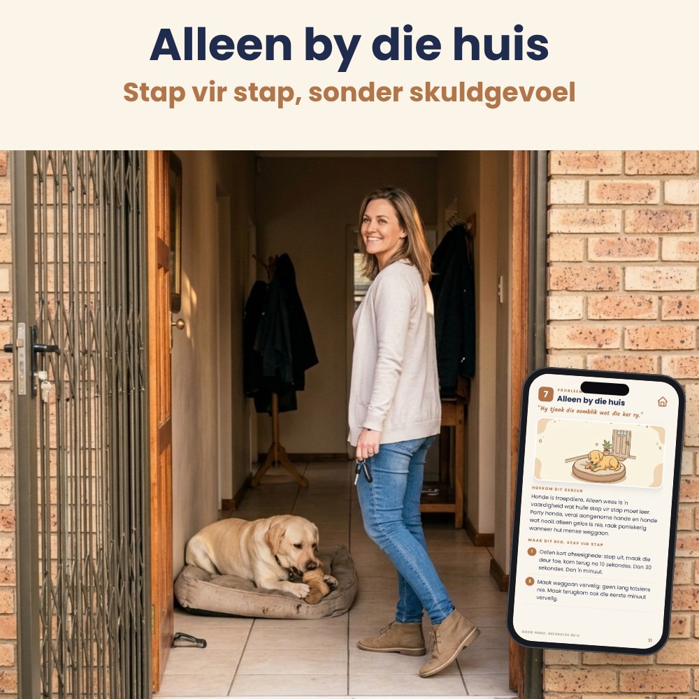 Die hoofstuk oor alleen by die huis op ’n tablet
